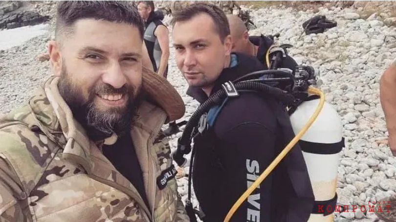 Александр Гогилашвили и Кирилл Буданов. Начальник ГУР имеет репутацию опытного водолаза